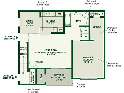 Floor plan Aspen