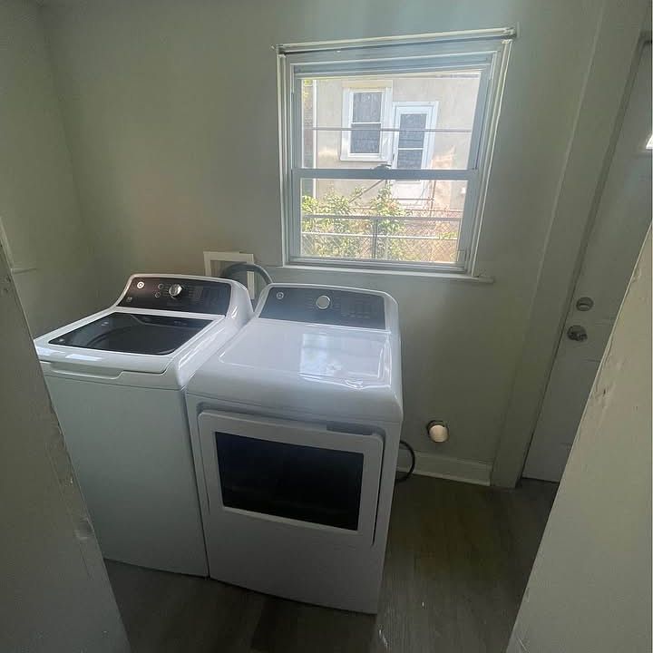Fully equipped with washer and dryer
laundry room at the first floor
