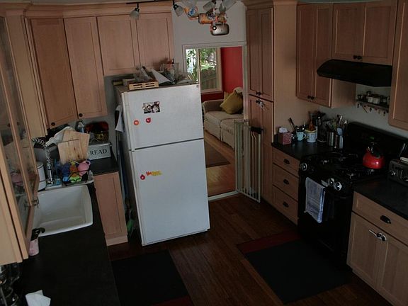 Kitchen into Living Room