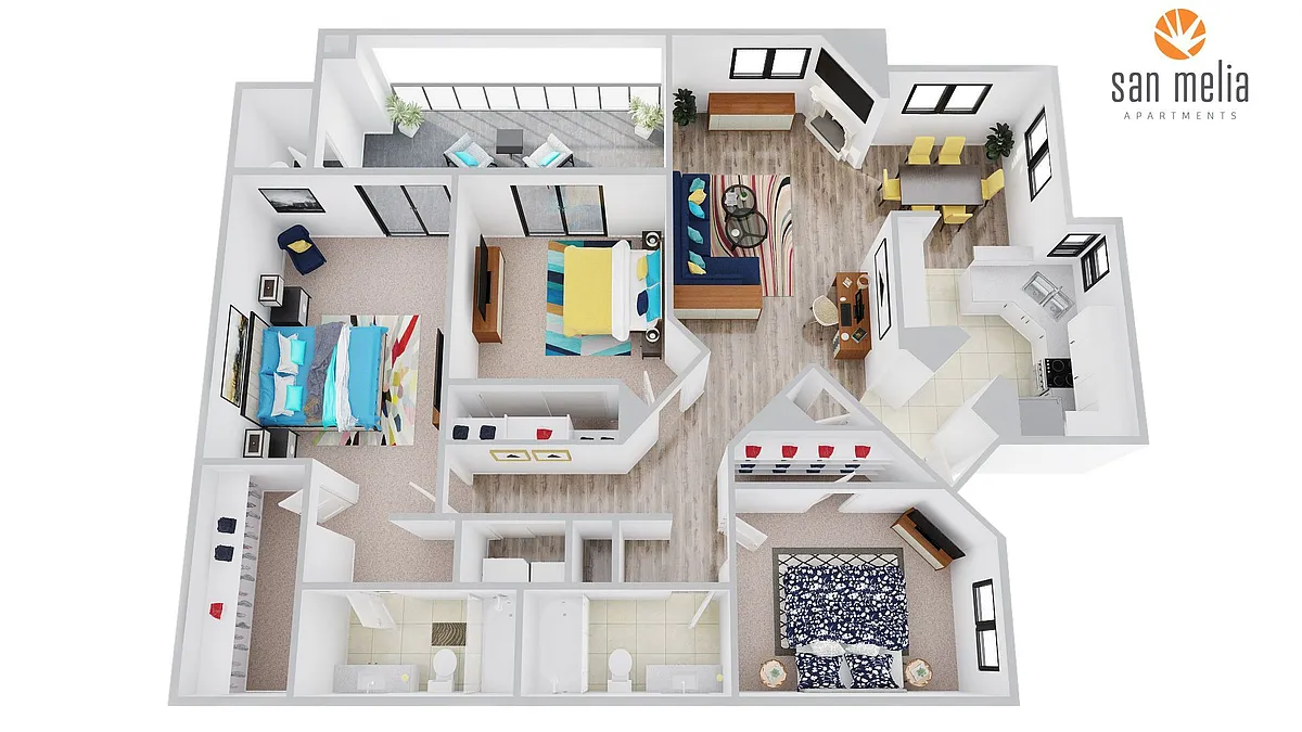 Floor plan Coral Bay