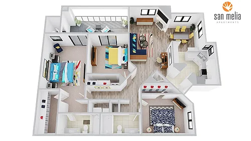 Floor plan Coral Bay