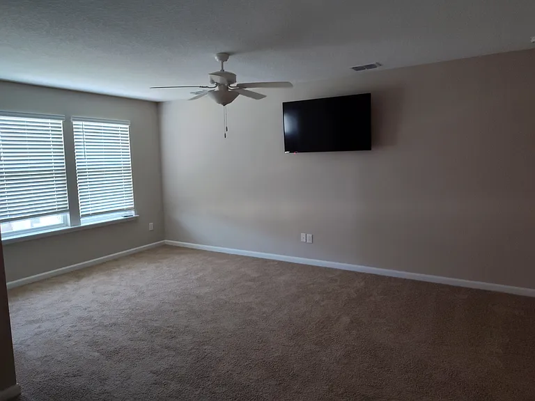 Master has large walk-in closet, double sink vanity, large shower, separate commode closet