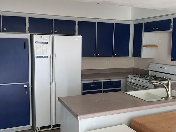 Kitchen and gas heated stove