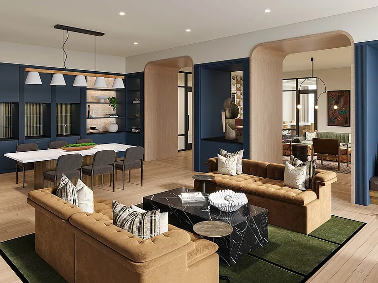 Coworking lounge
