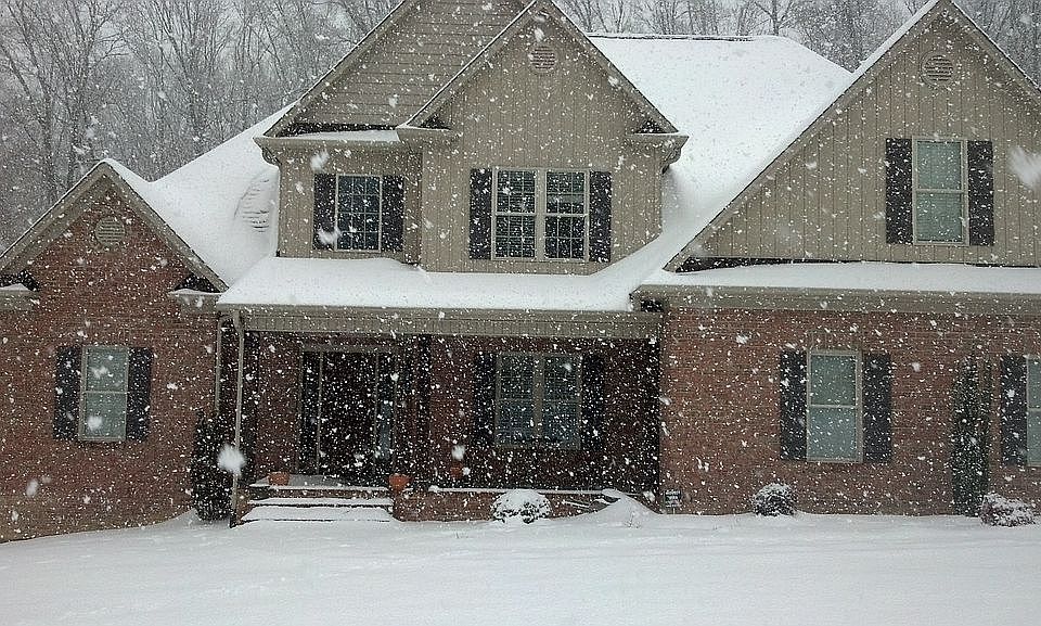Front during snow