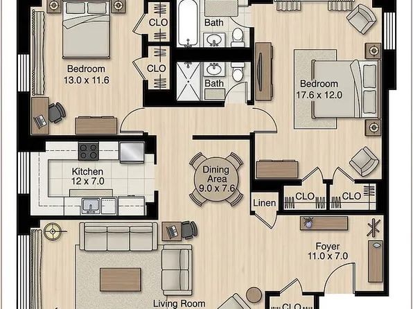 195 Adams St APT 15C, Brooklyn, NY 11201
