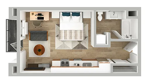 Floor plan The Maple