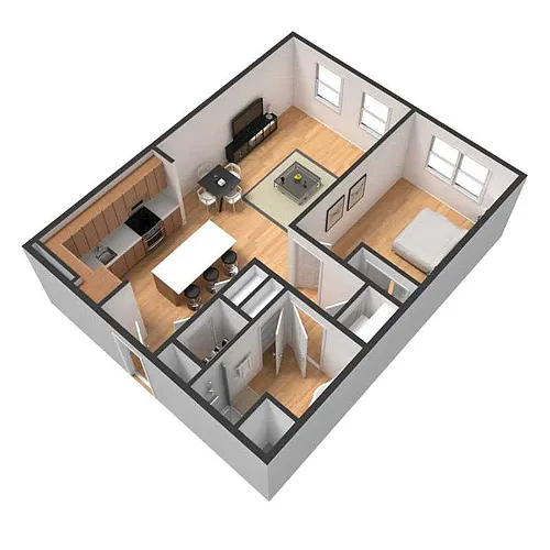 Floor plan THE BOWERY