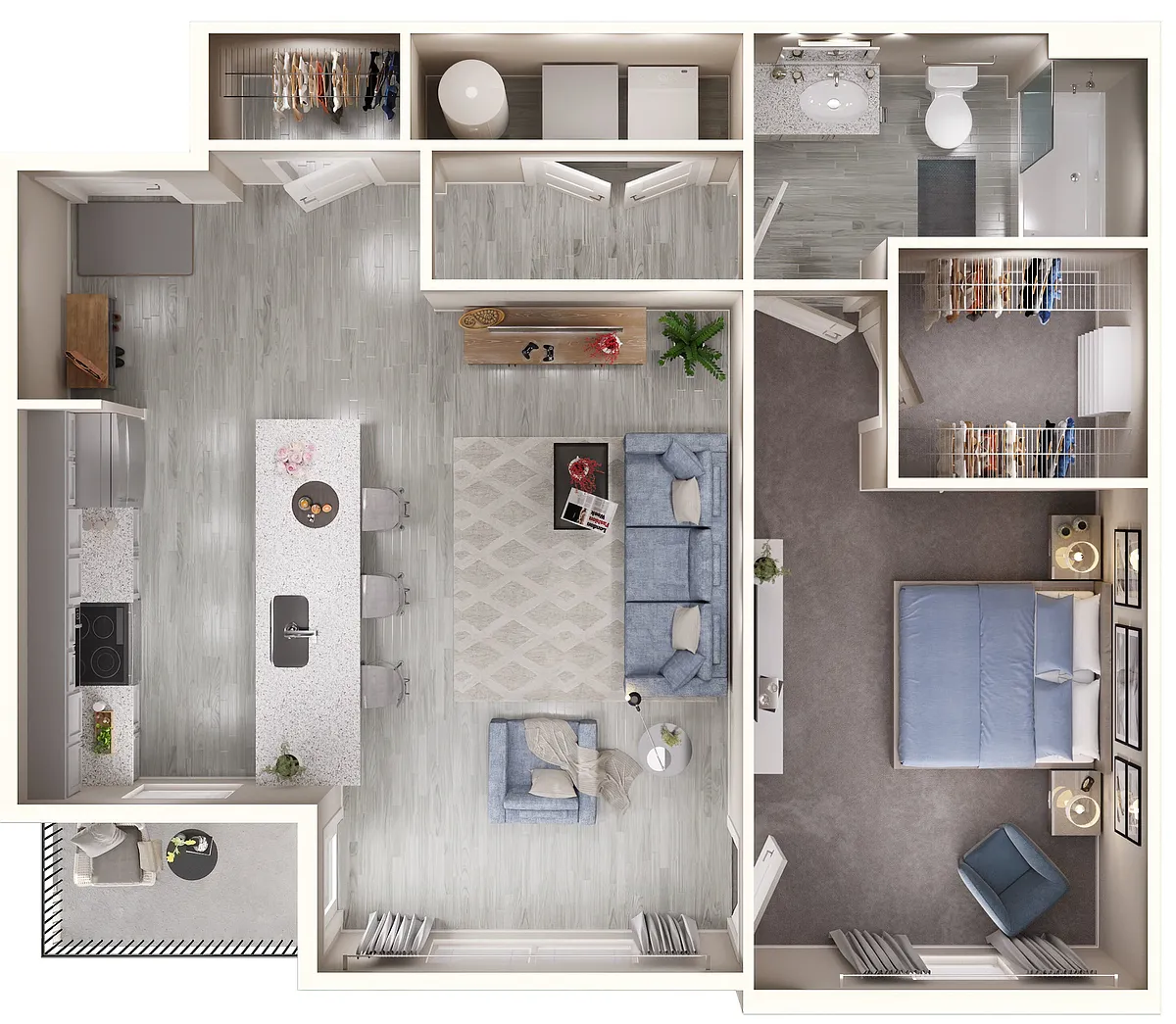 Floor plan Olive