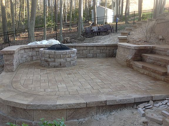Lower patio 