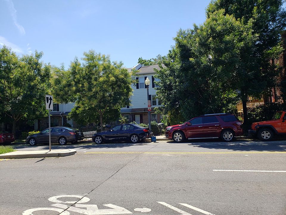 Townhouse view from across the street
