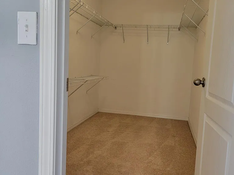 Master bedroom closet Big one