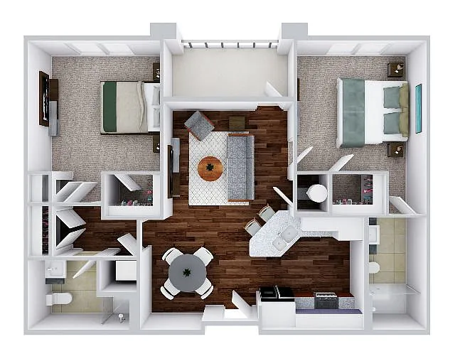 Floor plan Raphael "Deluxe"