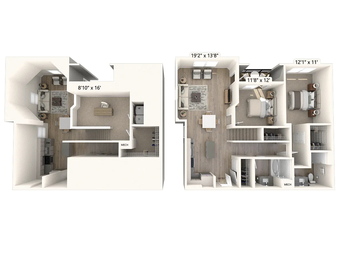 Floor plan B10L