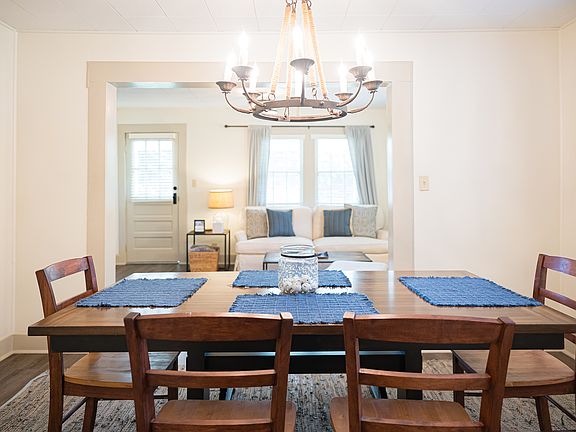 Dinning room off of the kitchen and the living room.
