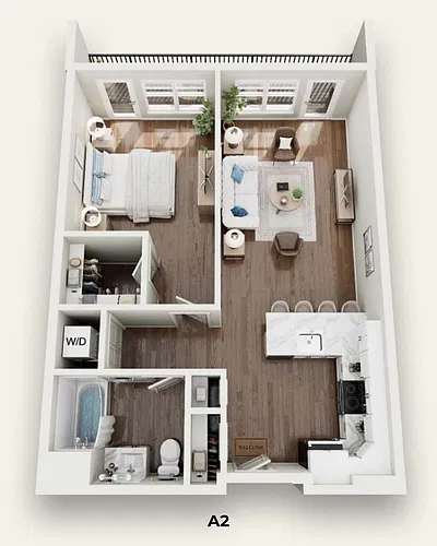 Floor plan A2