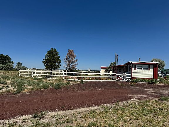 Fenced yard