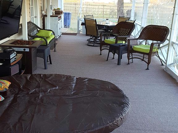 day view of patio