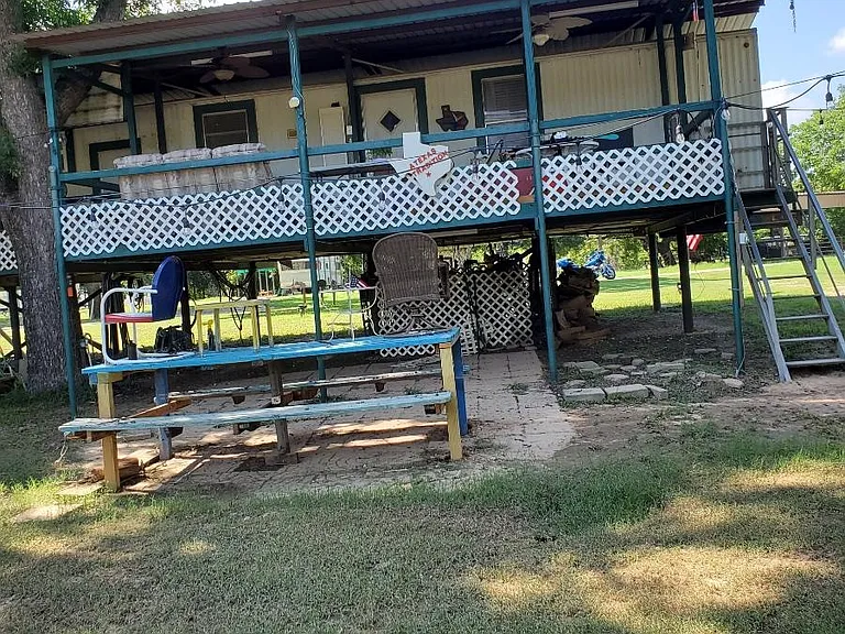 View of deck