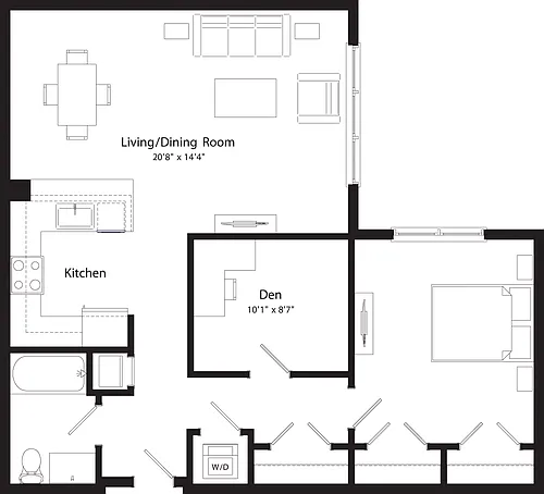 Floor plan A9D