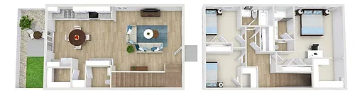 Floor plan TH-3a