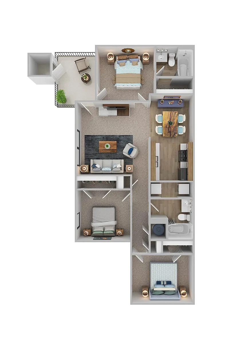 Floor plan The Titan