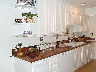 New cabinetry, sink appliances