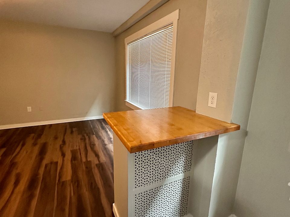 Dining area and living area