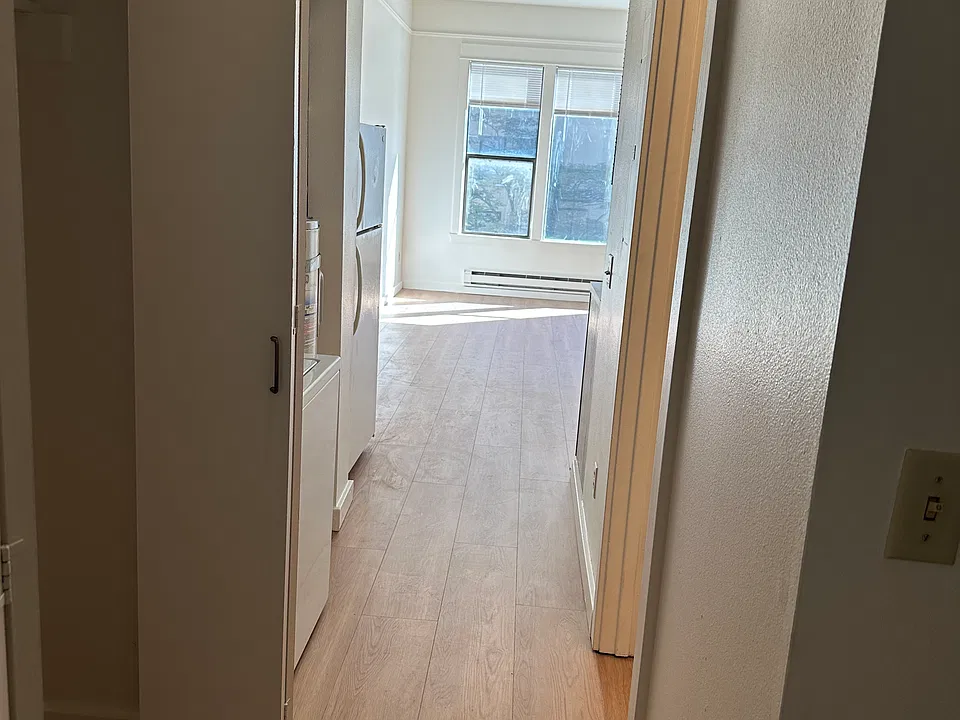Front door looking to living room