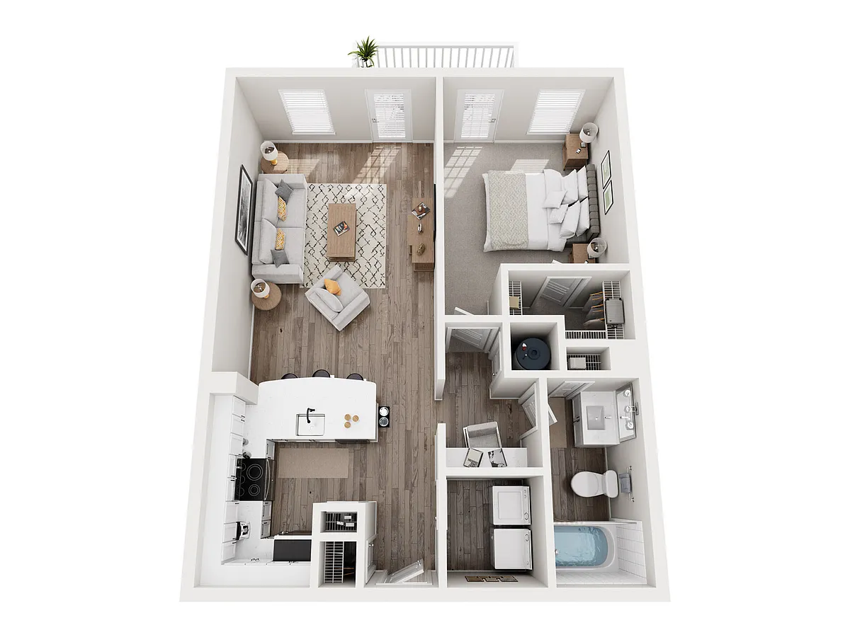 Floor plan A1R