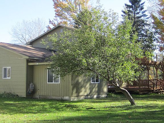 Bonus room behind garage.