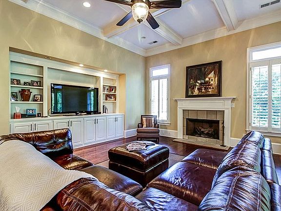 One of the living areas