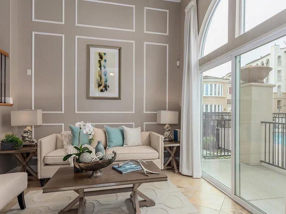 Living Room with Balcony