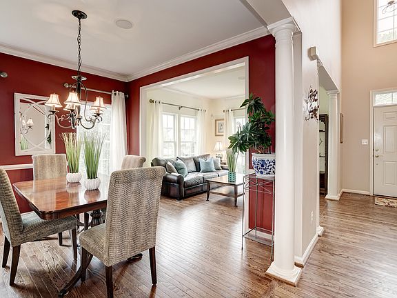 Main level refinished floors