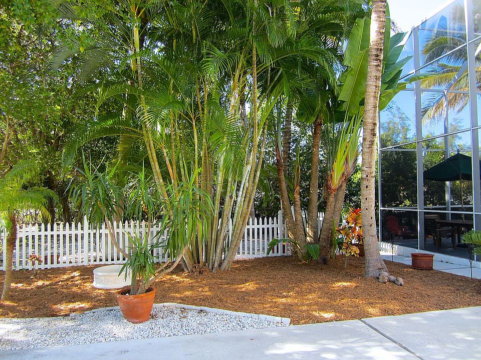 Portion of yard