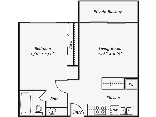 Floor plan A2