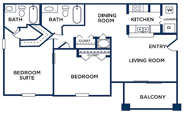 Floor plan Diamond