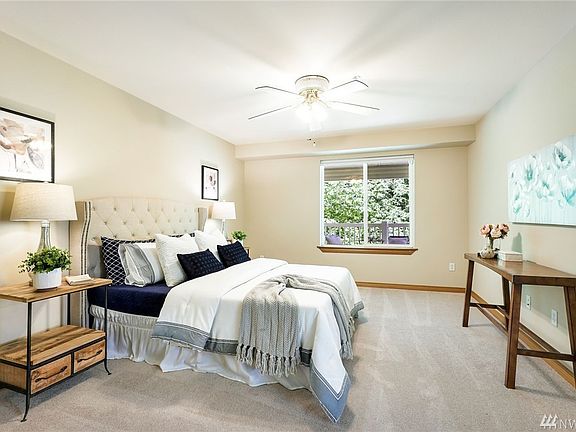 Spacious primary bedroom