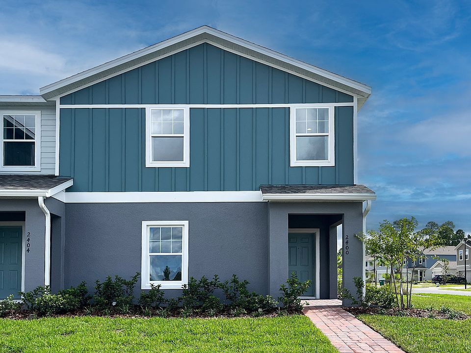 Ashley townhome model in Pine Meadows, Eustis FL