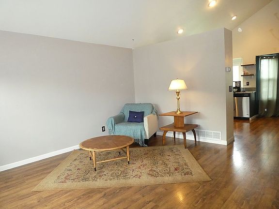 Living Room with Vaulted Cei