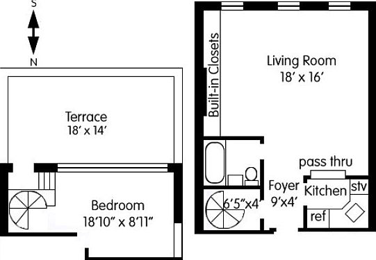 2nd image of 107 W 70th St APT 5F