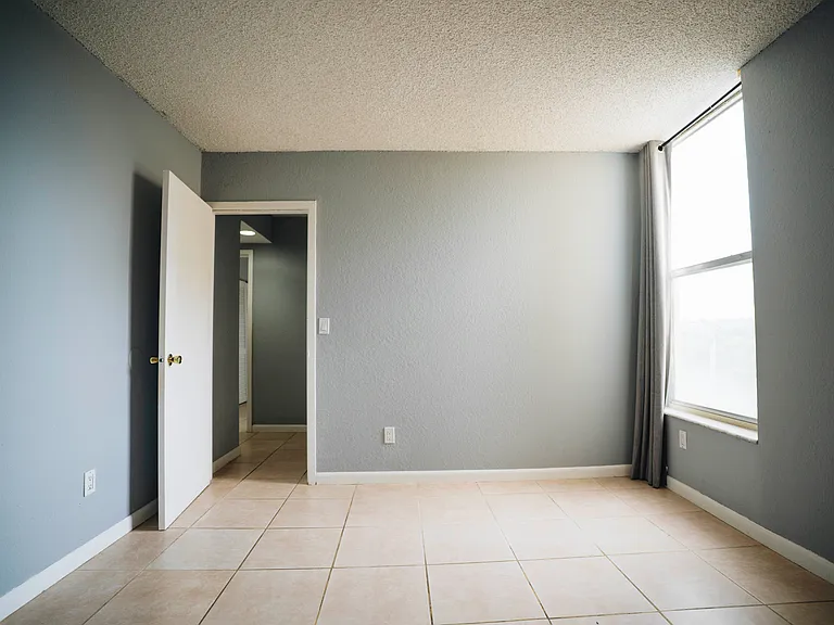 Second bedroom with walk-in closet