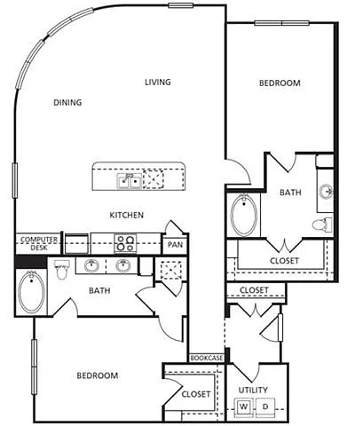 Floor plan D4