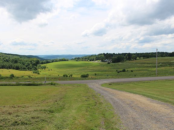 Driveway / westward view