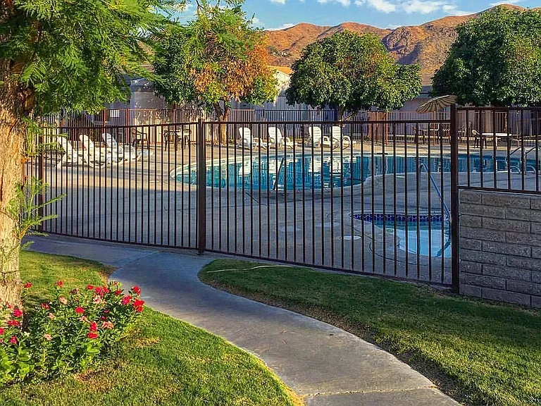 Courtyard Pool and Hot Tub