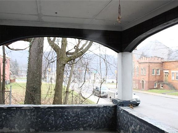 Great Front Porch with views of the Campus