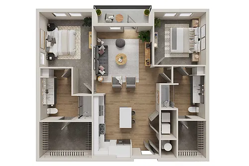 Floor plan B1