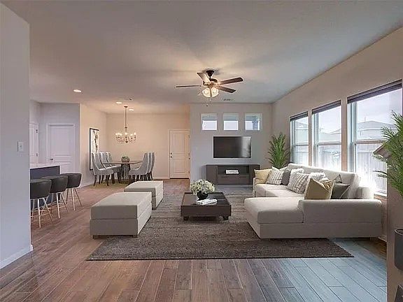 'Projection' of Living Room