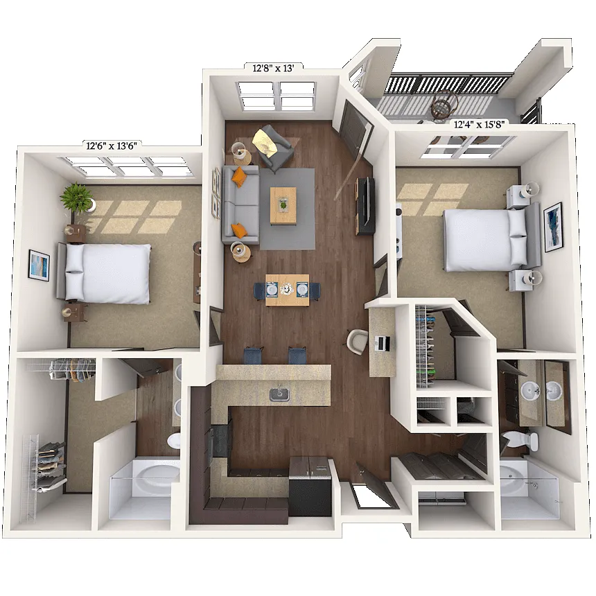 Floor plan Chalet