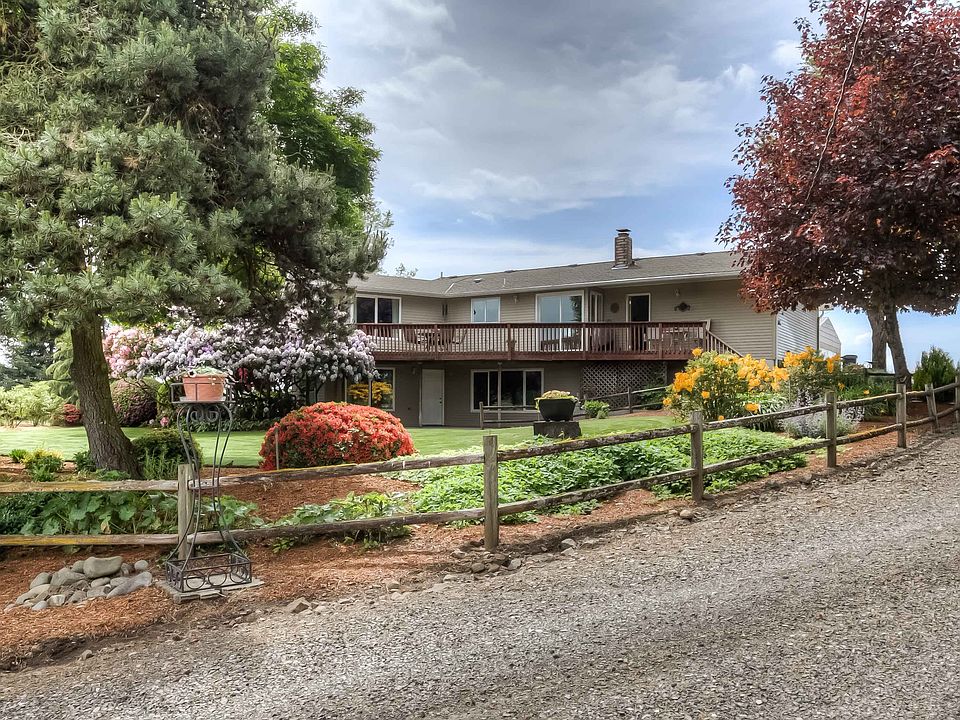 View from driveway